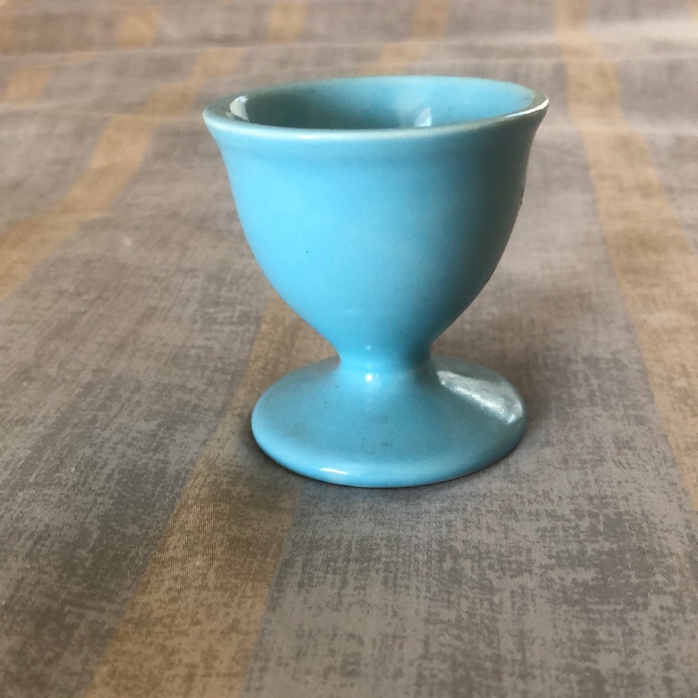 SPRING! WHERE ARE YOU? Turquoise Egg Cup